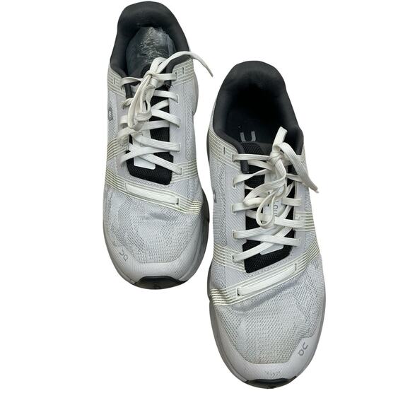 On Cloud Cloudgo Shoes Womens Size 9 White Gray Cushioned Running Sneakers - Picture 7 of 11